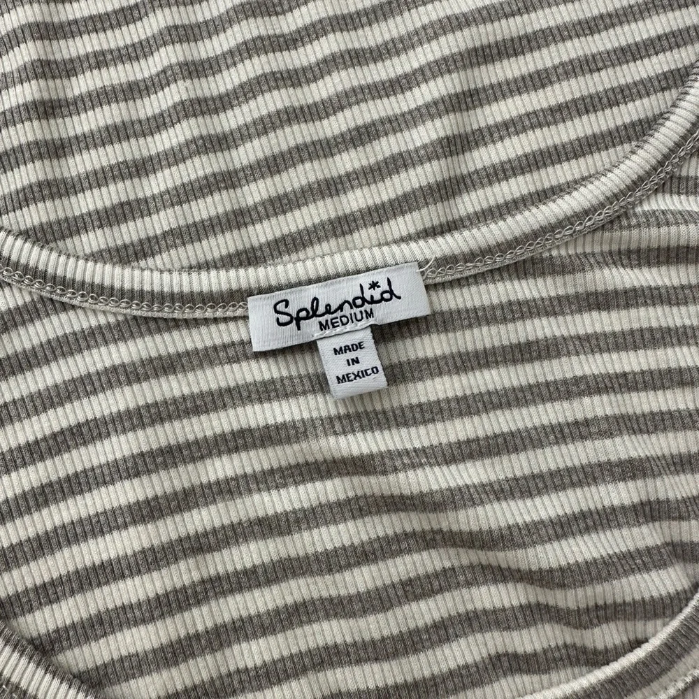 Splendid Ribbed Striped Tank - Picture 3 of 5
